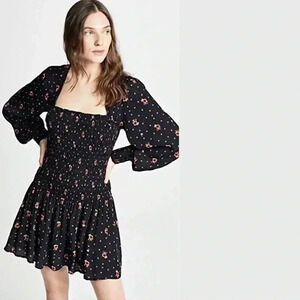 Free people Smocked Dress